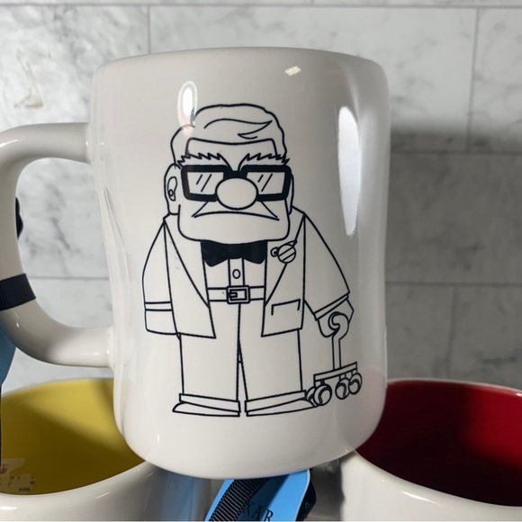 Rae Dunn X Pixar UP Mug Set Of 3, public Menace, Wilderness Explorer, Squirrel - Picture 5 of 10